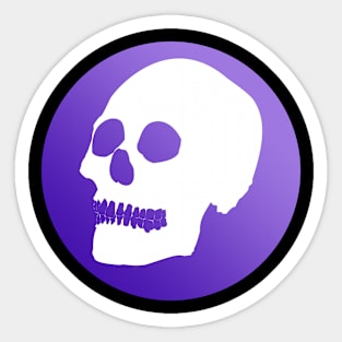 Color Skull Sticker